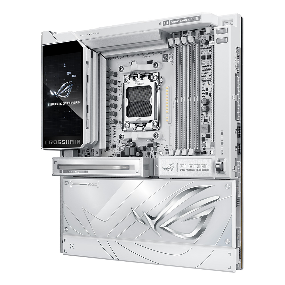 AMD X870Eチップセット搭載フラグシップマザーボード・ホワイトカラー